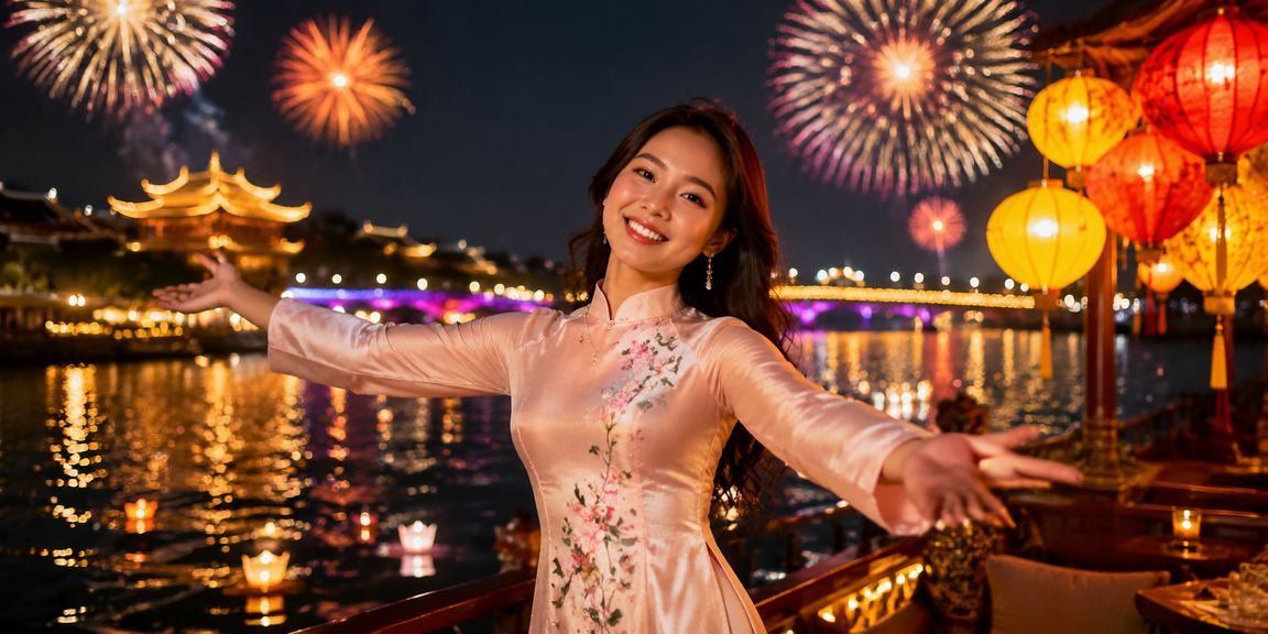 Bầu không khí giải trí về đêm tại Hội An, gợi lên trải nghiệm cá cược trực tuyến thú vị