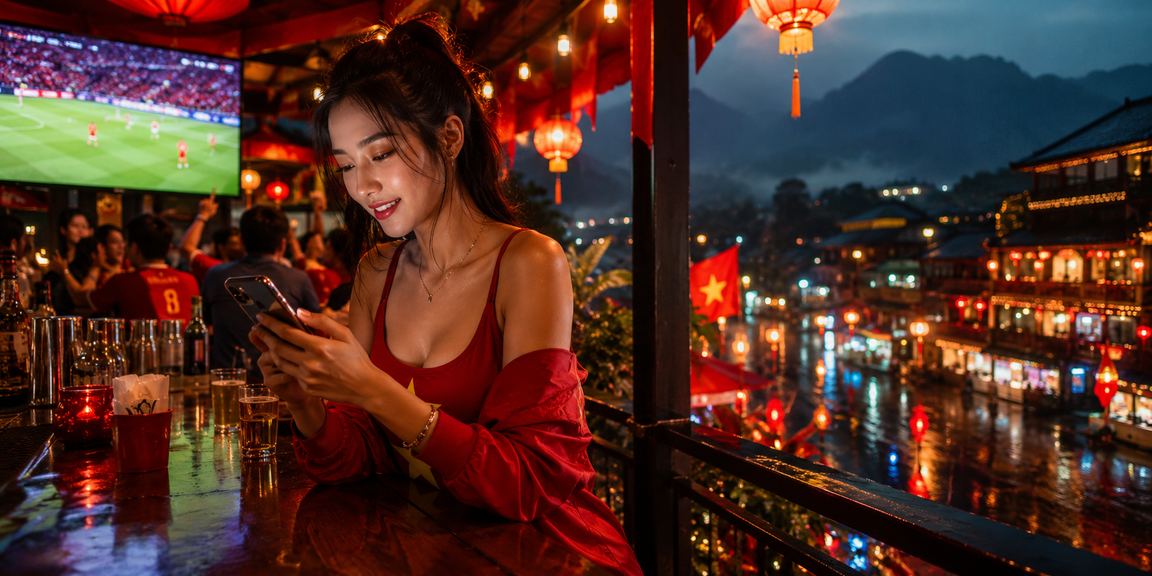Người chơi bh7979 đặt cược bóng đá qua điện thoại tại Sa Pa