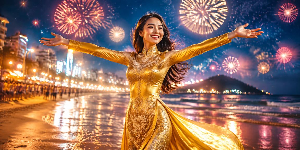 Khung cảnh giải trí casino sang trọng tại Vũng Tàu với áo dài truyền thống